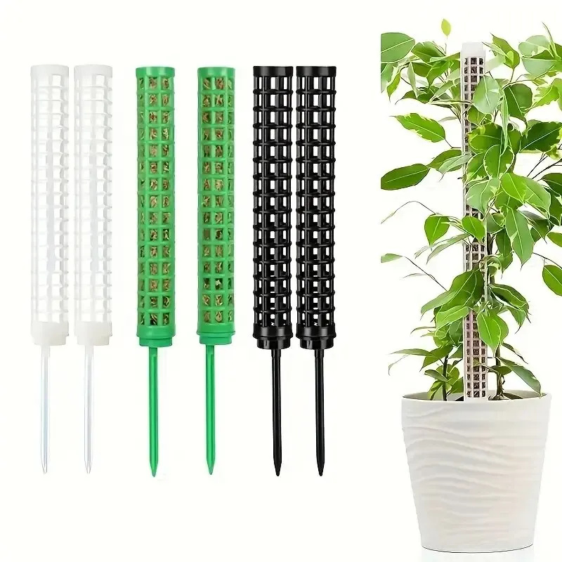 Sphagnum Moss Dry - Plastic Moss Poles, Plant Stakes for